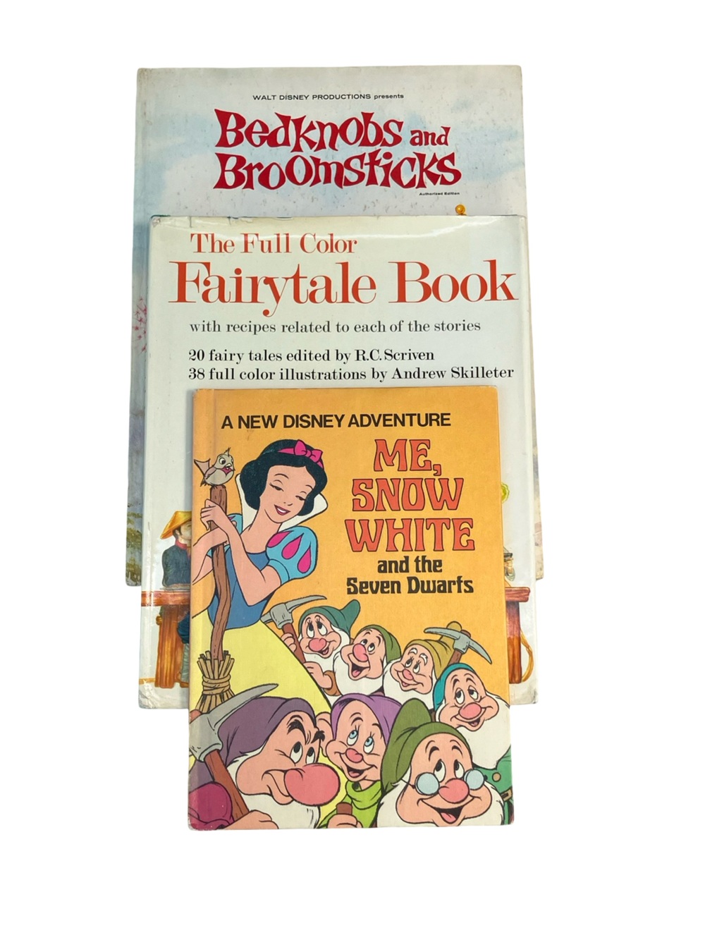 Walt Disney’s BEDKNOBS AND BROOMSTICKS 1971 Big Golden Book Rare + More